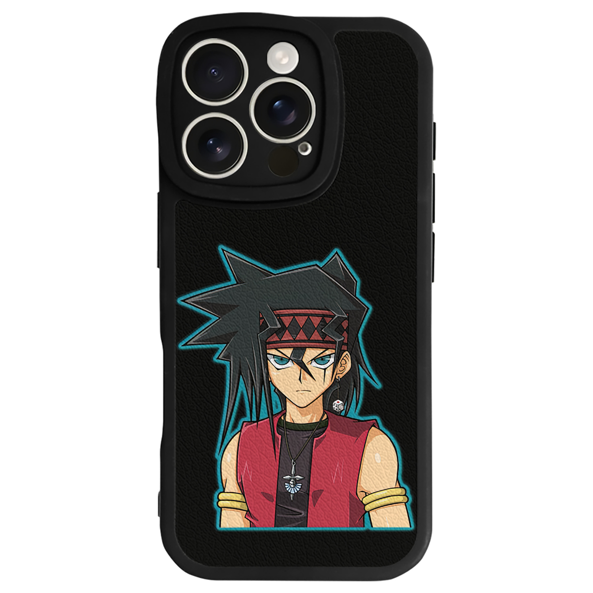 遊☆戯☆王 Yu-Gi-Oh! 【iPhone 16シリーズ対応】シリコンスマホケース（レザー調） 材質：シリコン
